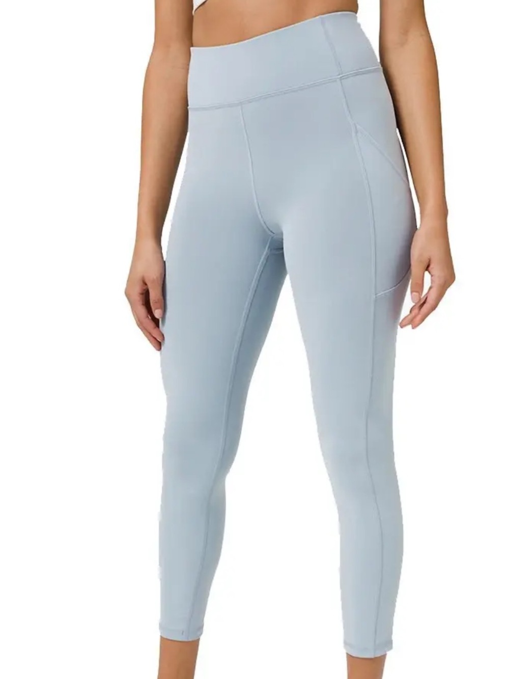 Lululemon Invigorate High Rise Tight 25” in Chambray, Size 4